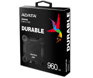 Disco Solido Externo  960Gb ADATA SD600Q